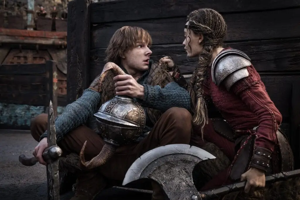 Hiccup and Astrid during training | Image credit: DreamWorks Animation & Universal Pictures