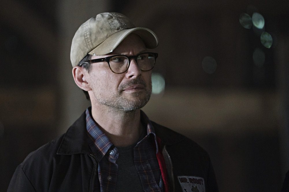 Christian Slater as Mr. Robot