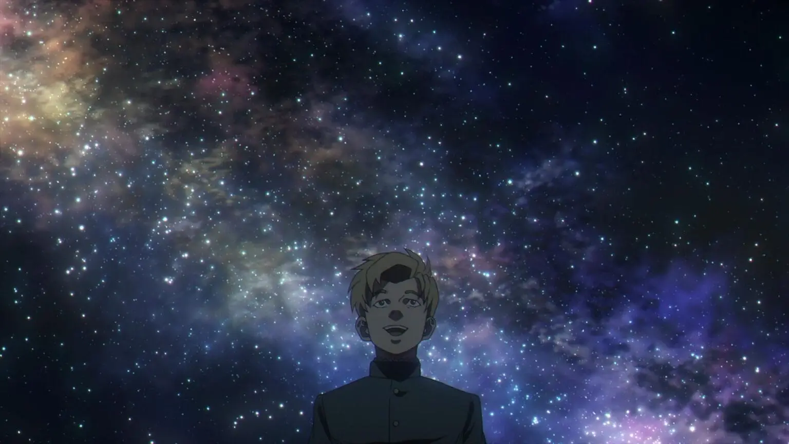 Rafal stargazing in Orb: On the Movements of the Earth under a galaxy-filled night sky