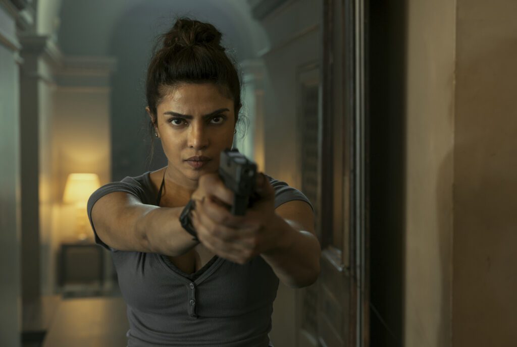 Priyanka Chopra Jonas plays Noel Bisset, a badass pun loving MI6 operative