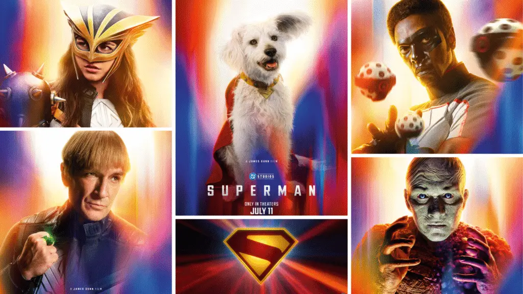 Superman 2025 characters. © DC Studios / Warner Bros. Pictures