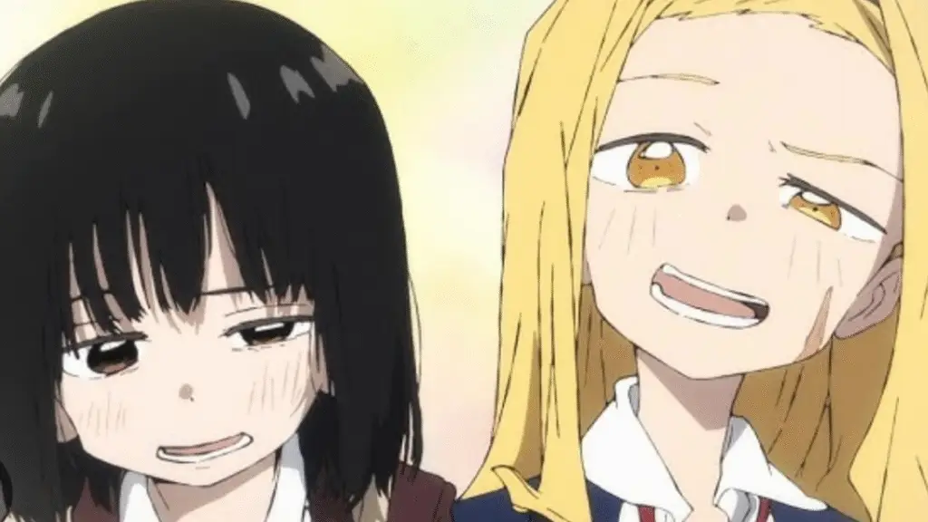 Still of Shizuka and Marina from Takopi's Original Sin. © Taizan5/Shueisha, Takopi’s Original Sin Production Committee. Licensed by Medialink.