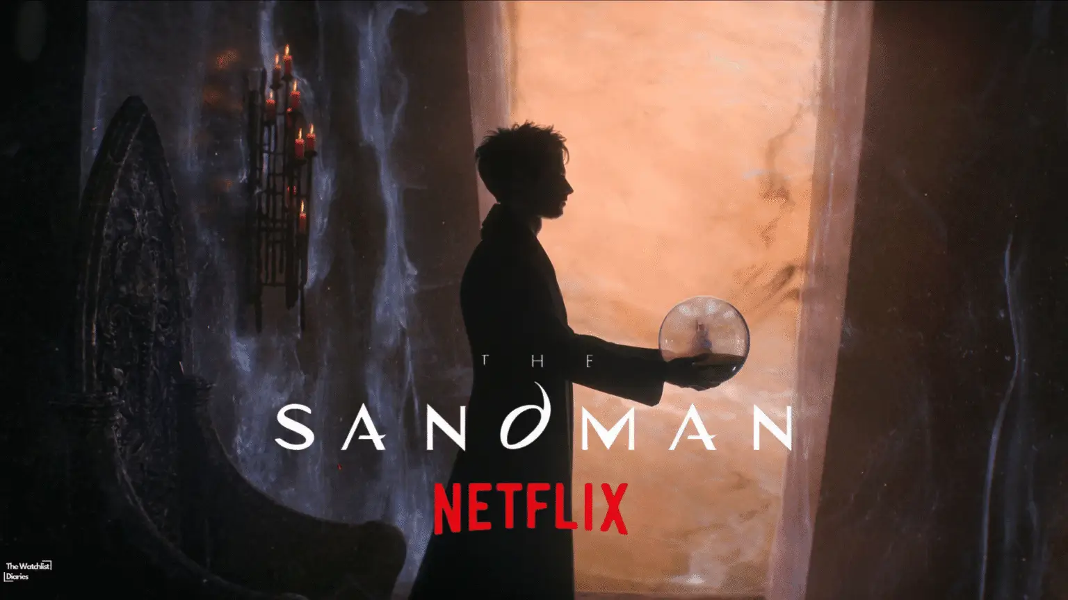 Tom Sturridge as Dream in The Sandman Season 2. Edited image used here for Sandman Season 2 review purpose.