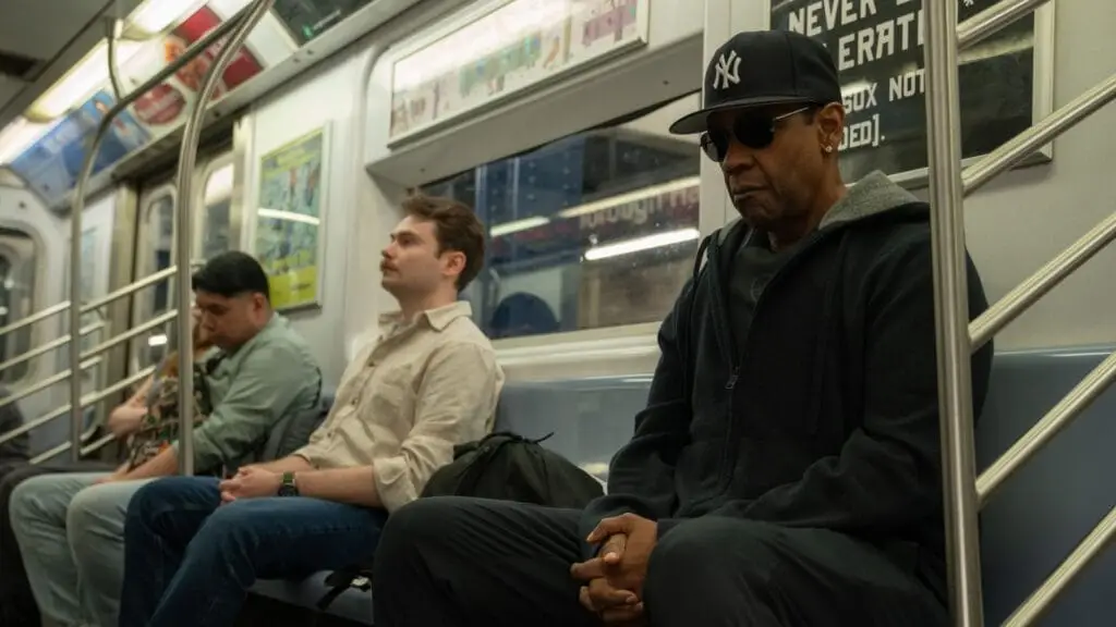 Denzel Washington in Highest 2 Lowest. Image © Apple TV+ and Highest 2 Lowest production team.