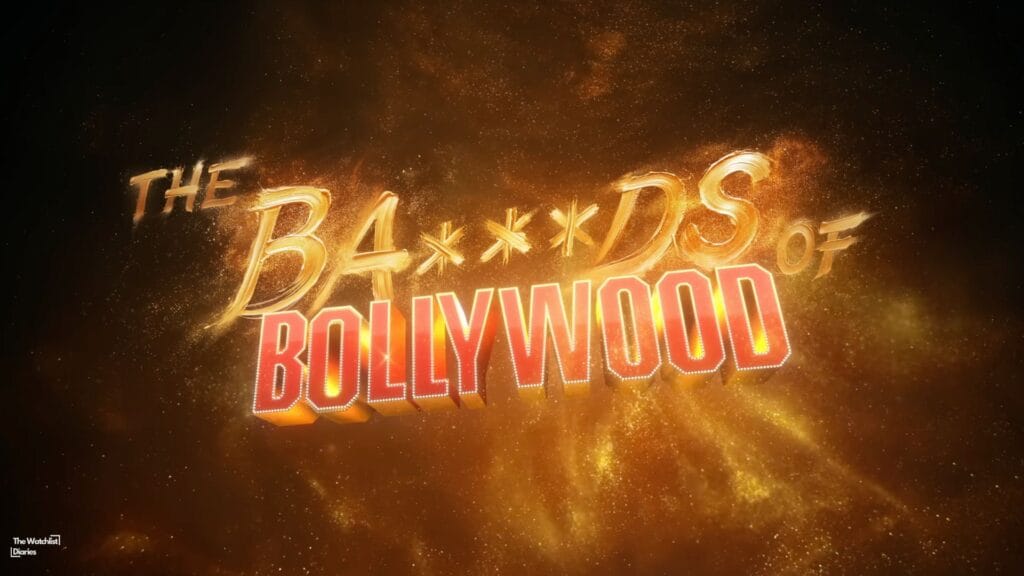 The Bads of Bollywood poster. Edited here for The Bastards of Bollywood review.