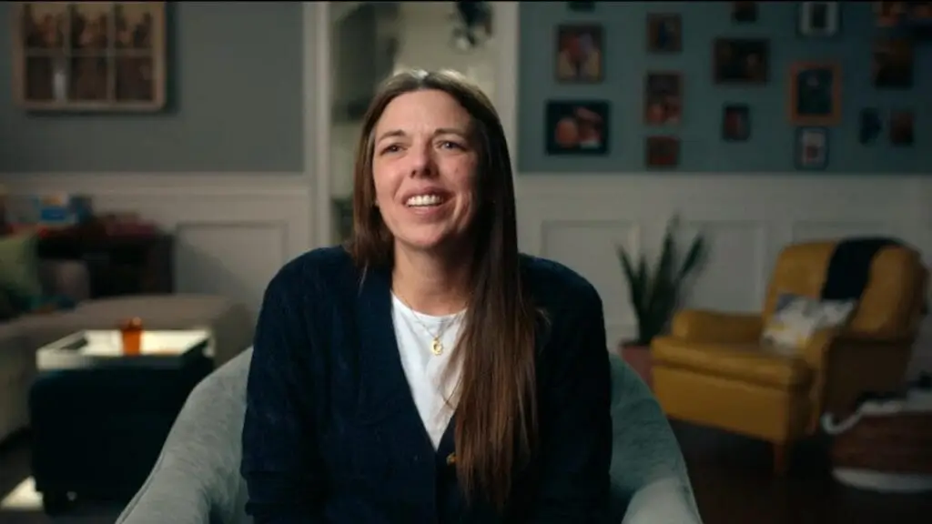 Still of Kendra Licari from Unknown Number. Image credit: Netflix