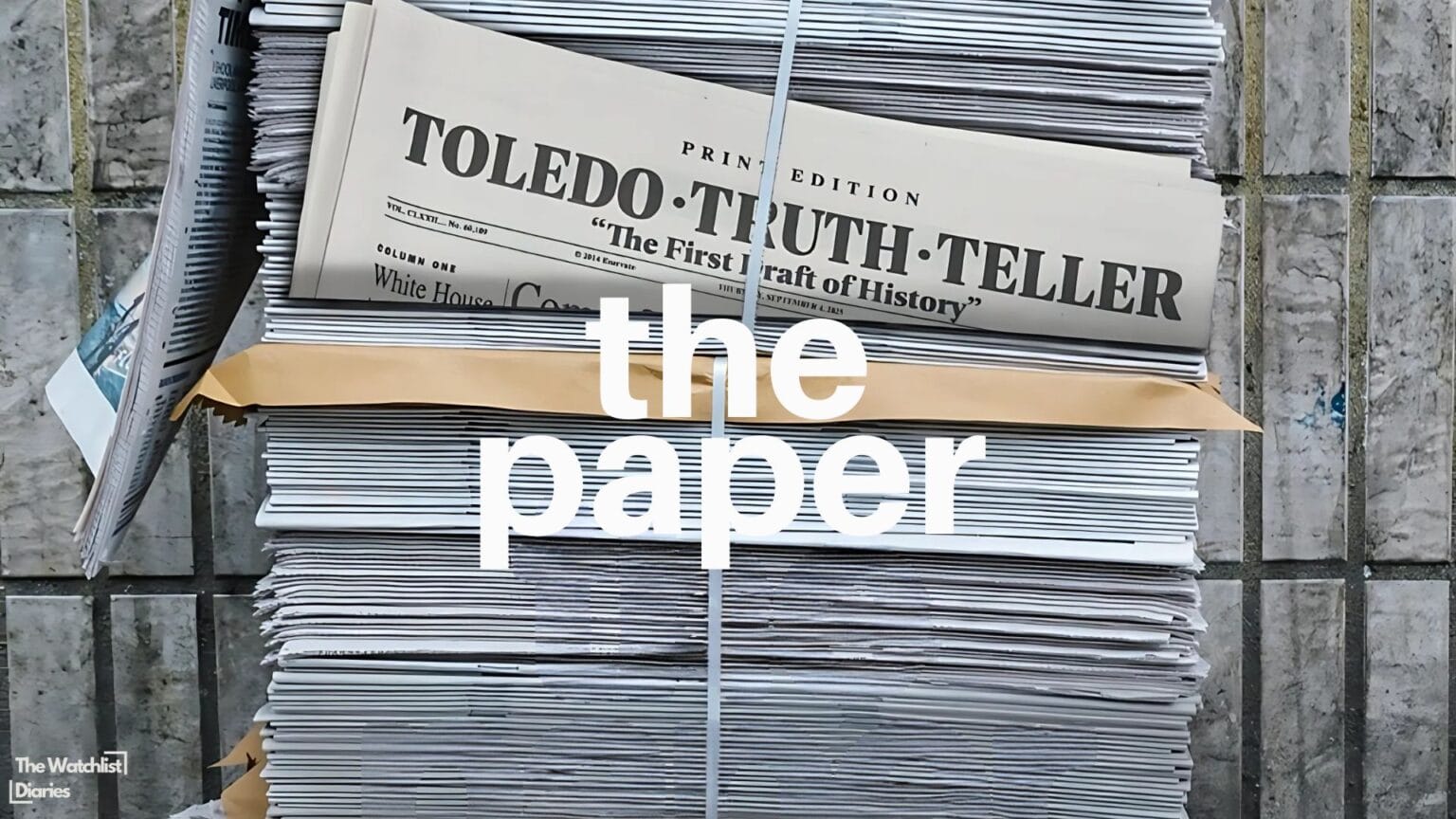 Edited poster used here for The Paper 2025 review.