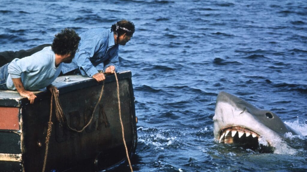 Still from Jaws. Image © Zanuck/Brown Company / Universal Pictures