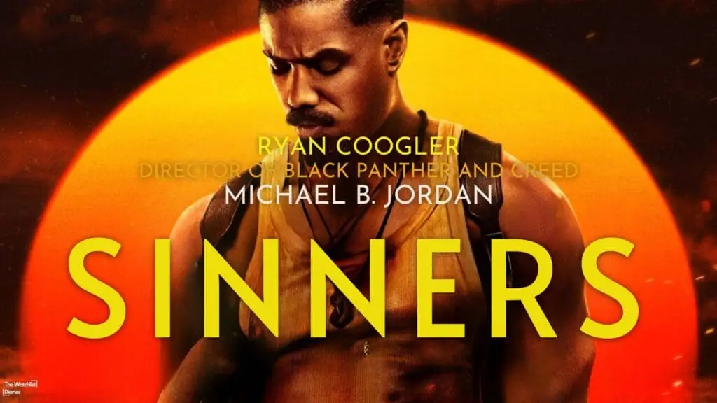Michael B. Jordan in Sinners (2025), directed by Ryan Coogler — a soulful Southern horror film blending music, myth, and survival.