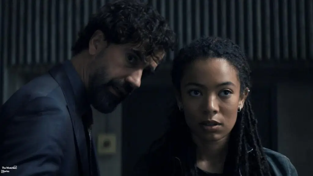 Edited Still of Cipher and Marie. Image © Sony Pictures Television, Amazon MGM Studios, et. al.