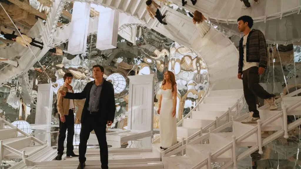 They told us to look closer. So we did… and let’s just say the threads are showing, but the style is still undeniable. Image © Summit Entertainment / Cohen Pictures / Lionsgate