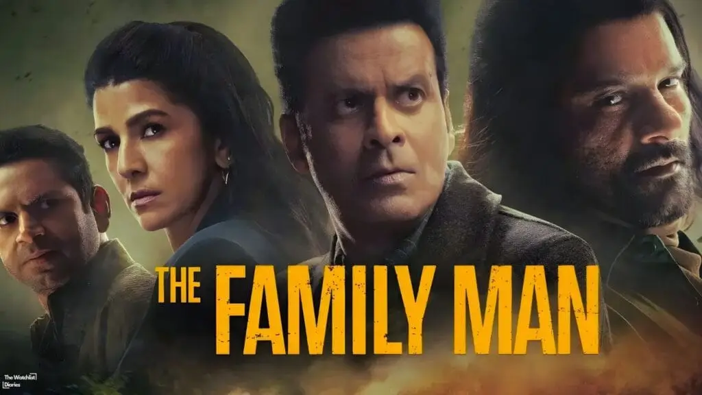 Edited The Family Man Season 3 poster