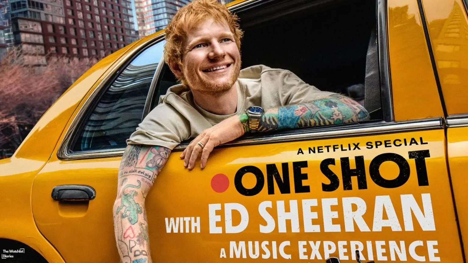 Edited Image used here for One Shot with Ed Sheeran review.