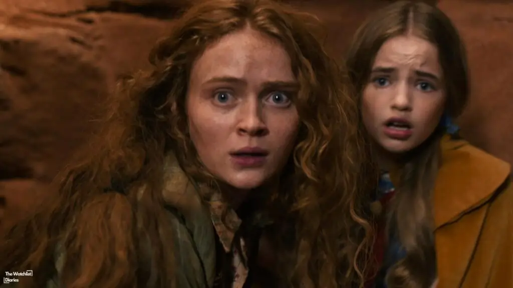 Edited still of Max and Holly. Image © Netflix. Image used here for review.