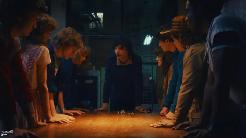 Edited Poster of Stranger Things Season 5 Vol. 1. Image © Netflix. Featuring the Hawkins Gang