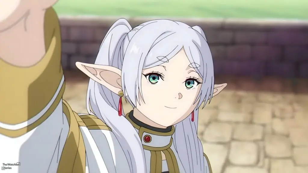 Edited Image Of Frieren giving headpats. Image © Crunchyroll | Toho Animation