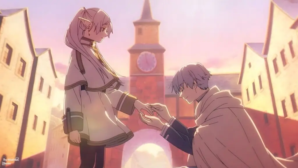 Edited Image Of Himmel and Frieren. Image © Crunchyroll | Toho Animation