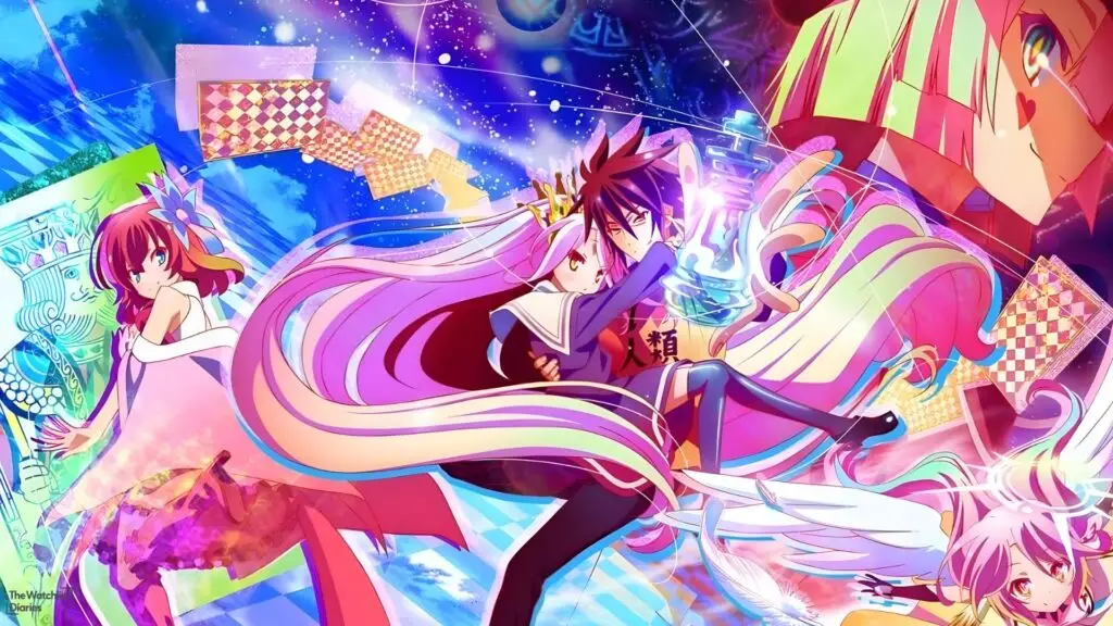 Edited Poster of No Game No Life. Image © Madhouse