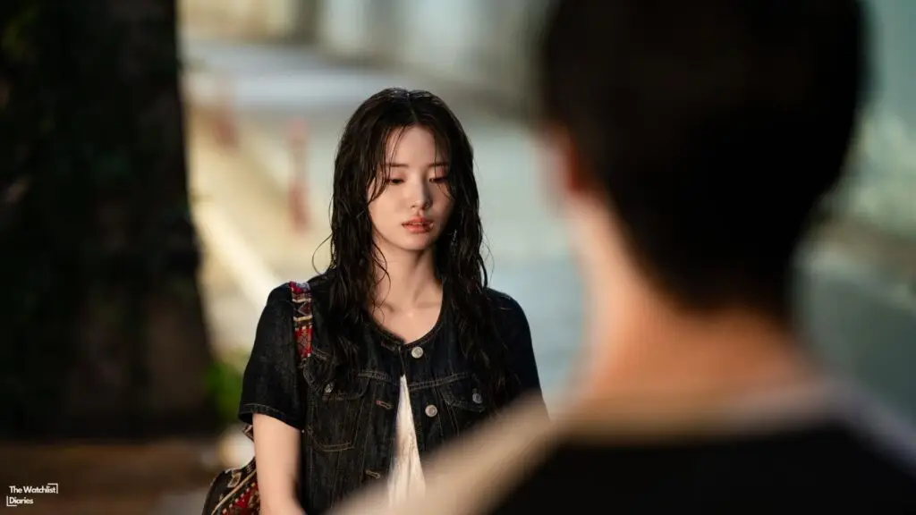 Edited still of the moment Jae-won learns Seo-yoon's secret. Image © Blue Fire Studio | Red Ice Entertainment | O'FAN House | Kadokawa