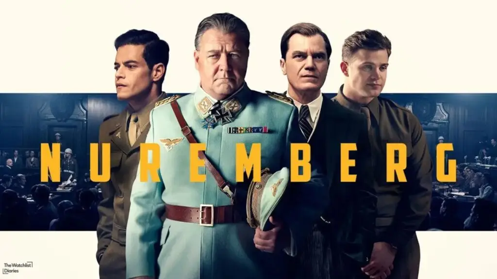 Edited Nuremberg movie poster. Used here for review. Image credits - Sony Pictures Classics