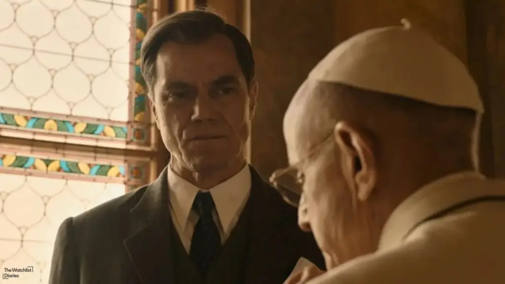 An edited still from Nuremberg. Image credits - Sony Pictures Classics