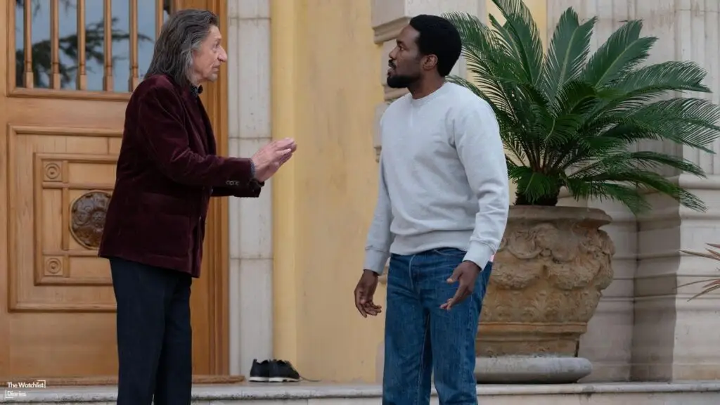 Edited Still of Ben Kingsley and Yahya Abdul-Mateen II in Wonder Man (2026). Image © Marvel Television | Disney+