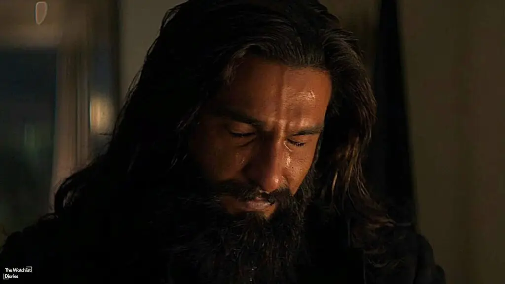 Edited Still of Ranveer Singh in Dhurandhar The Revenge. Image © Jio Studios