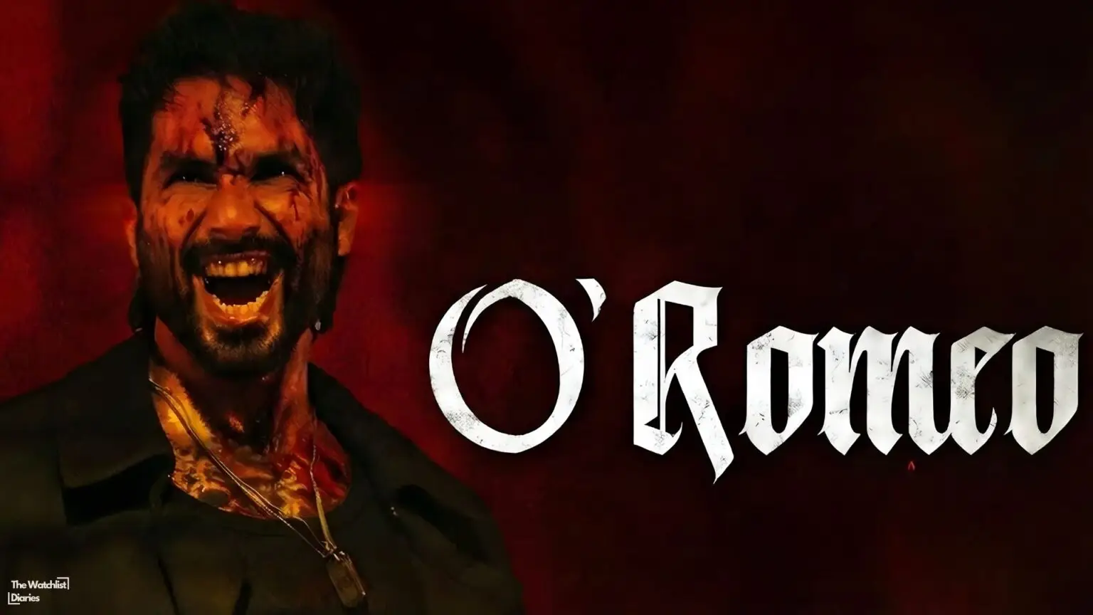 Edited Poster of O'Romeo 2026. Used here for review. Image © Nadiadwala Grandson Entertainment | VB Films