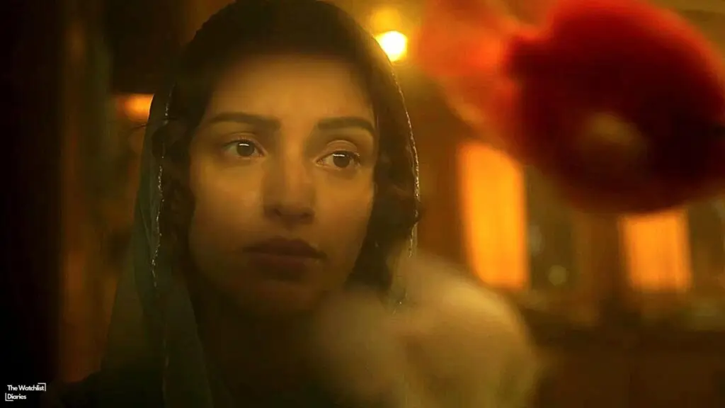 Edited still of Triptii Dimri in O'Romeo (2026) Image © Nadiadwala Grandson Entertainment | VB Films