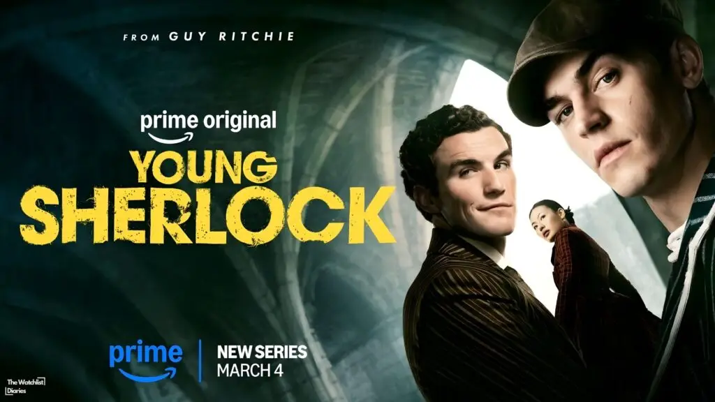 Edited poster of Young Sherlock. Used here for Young Sherlock Review. Image © Amazon MGM Studios