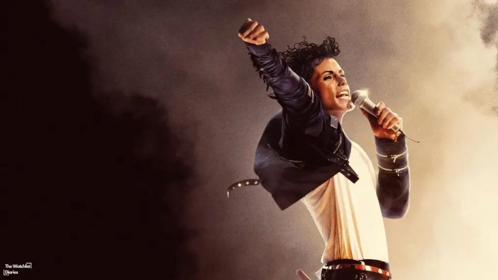 Edited Still of Jaafar Jackson in Michael (2026). Image © Lionsgate | GK Films | Optimum Productions