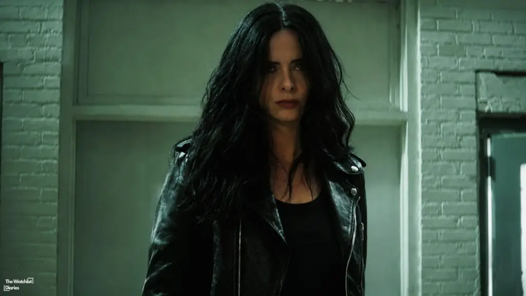Edited still of Krysten Ritter in Daredevil: Born Again Season 2. Image © Marvel Television | Disney+