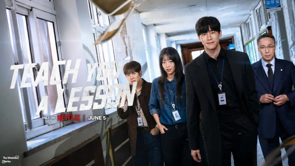 Edited poster of Teach You A Lesson (2026). Used here for review. Image © Netflix.