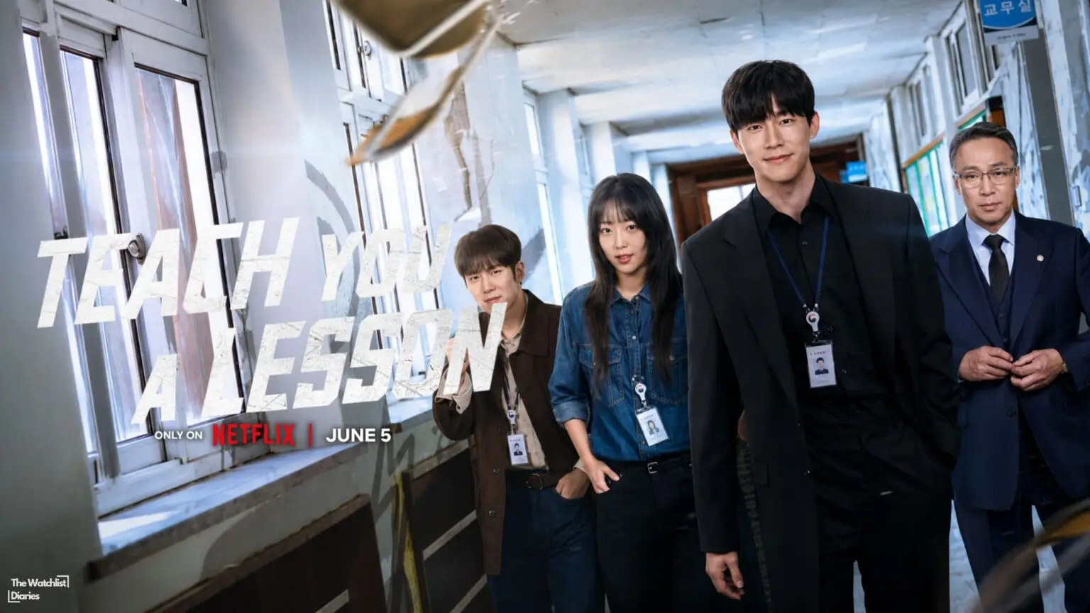 Edited poster of Teach You A Lesson (2026). Used here for review. Image © Netflix.