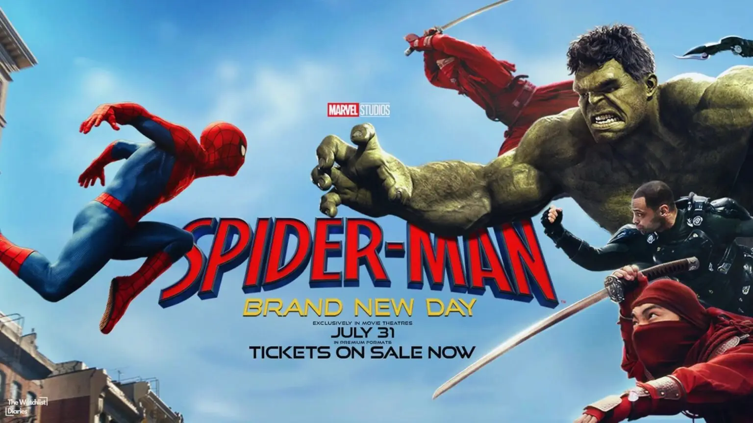 Edited poster of Spider-Man Brand New Day. used here for Spider-Man: Brand New Day Review. Image © Columbia Pictures | Marvel Studios | Pascal Pictures