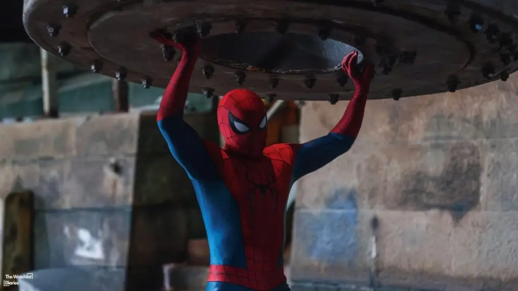 Edited still of Tom Holland in Spider-Man: Brand New Day (2026). Image © Columbia Pictures | Marvel Studios | Pascal Pictures
