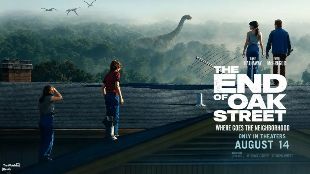 Edited Poster used here for The End Of Oak Street Review. Image © Bad Robot | Jackson Pictures | Warner Bros. Pictures